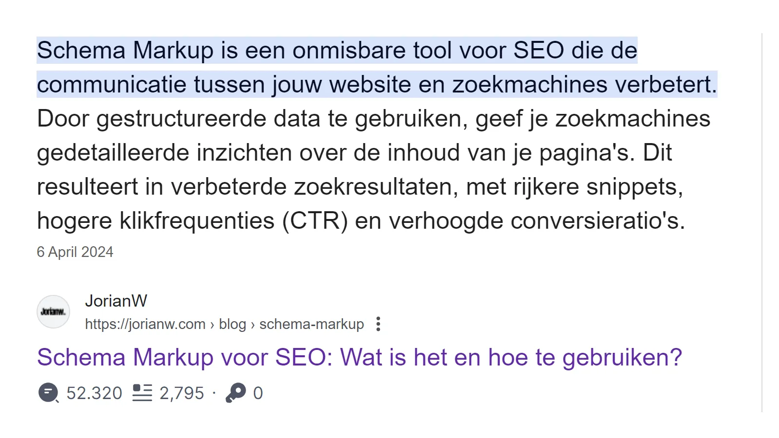 Schema Markup SEO