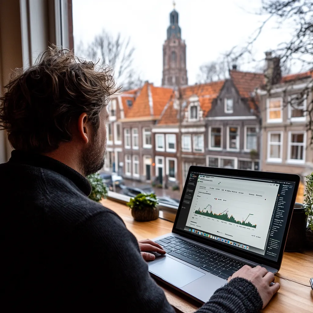 SEO Specialist aan het werken in Middelburg